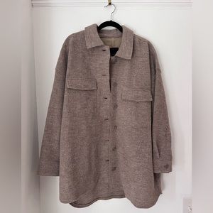 Banana Republic | Italian wool shirt jacket